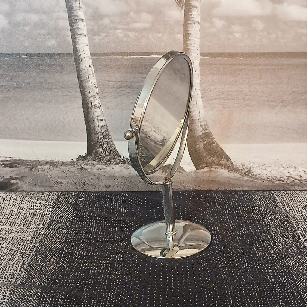 Make Offer! Sleek Silver Vanity Mirror for Bath